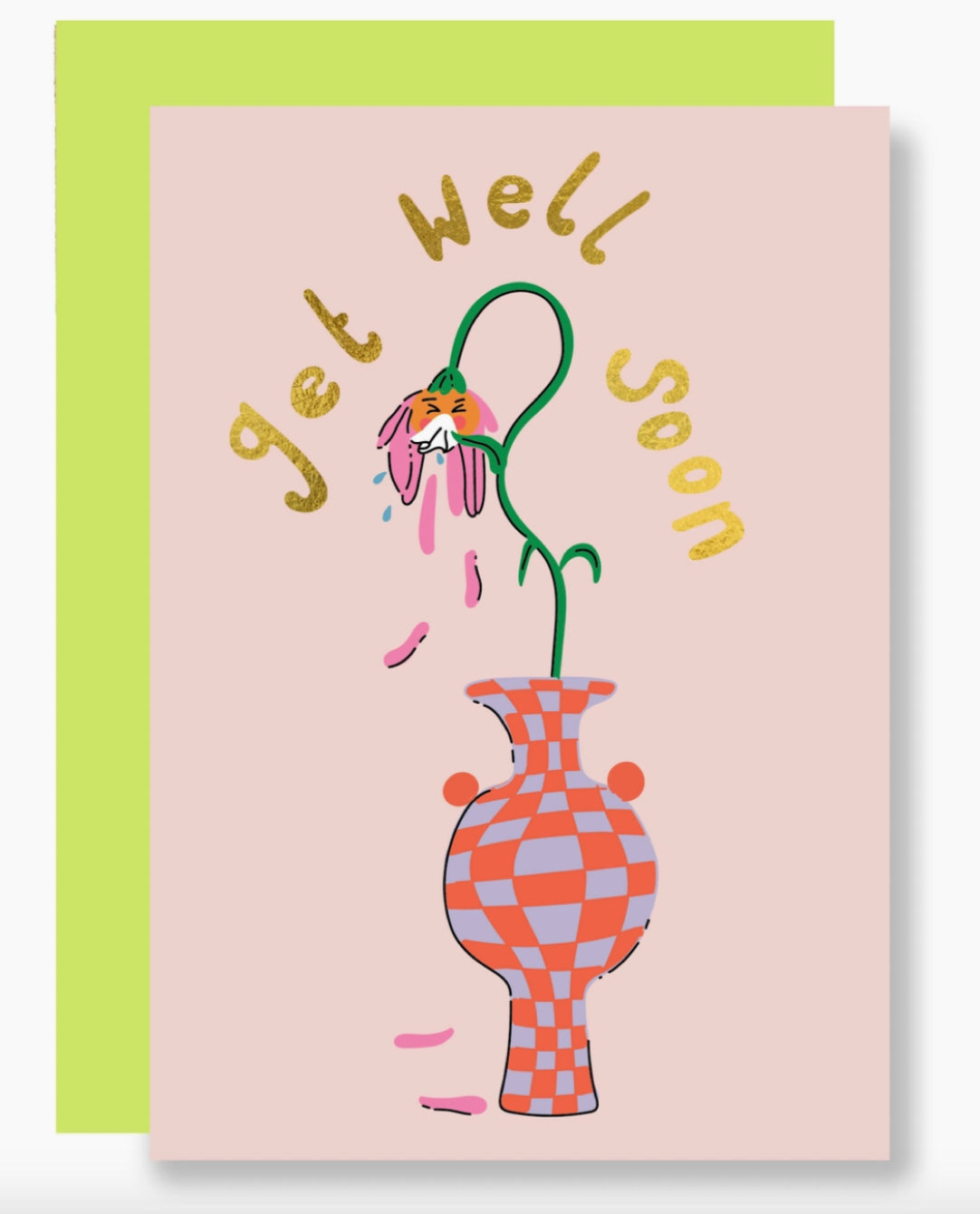 Get Well Soon Flower in Vase