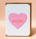 Mom Heart Greeting Card
