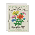 The Baddest Birthday Greeting Card
