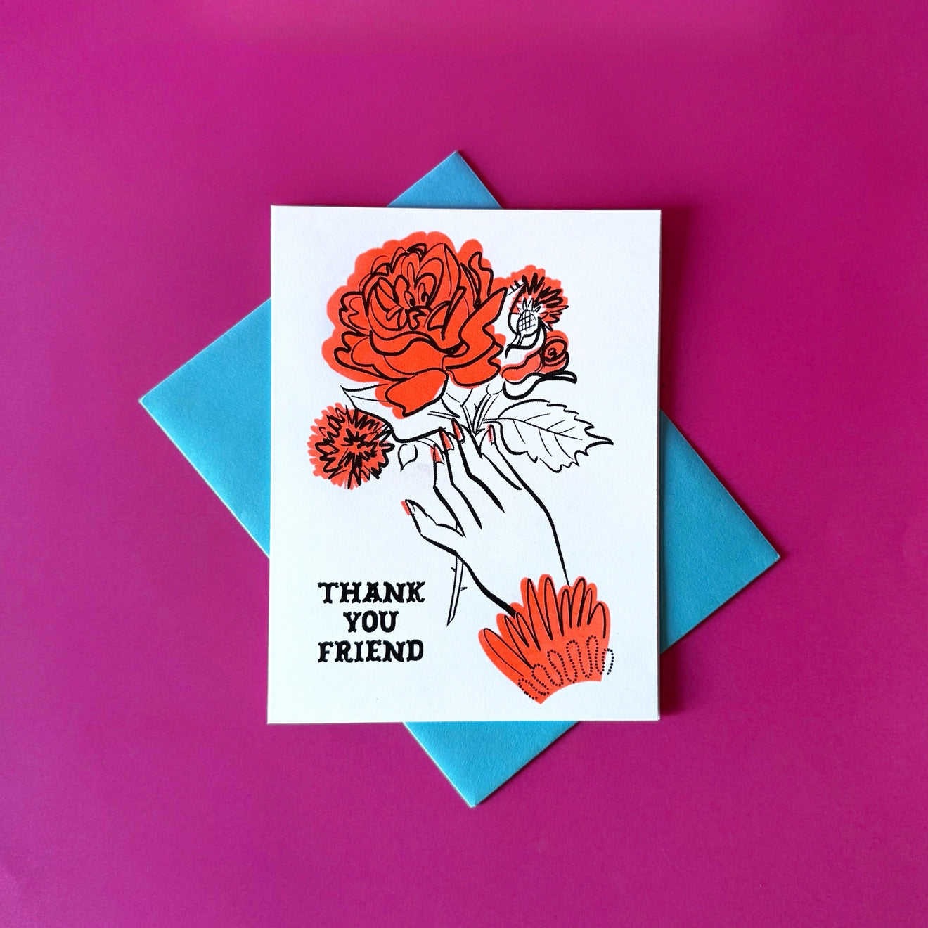 Thank You Friend Card