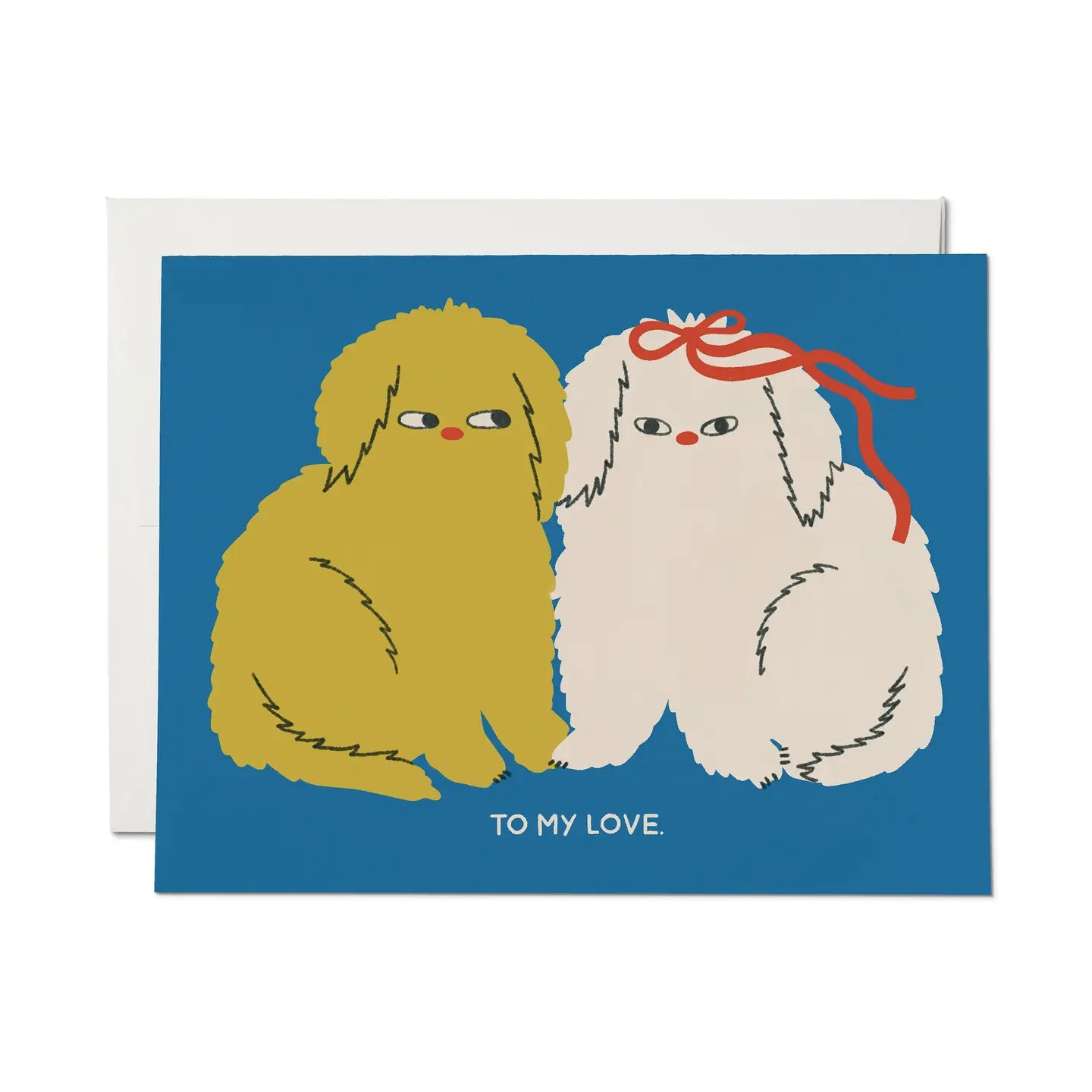 To My Love Greeting Card